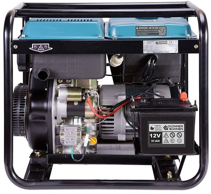 Генератор дизельний Konner&Sohnen KS 9100HDE-1/3 ATSR (EURO V) (KS9100HDE-1/3ATSR) - фото 5