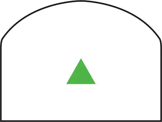 Приціл коліматорний Trijicon RMR Type 2 Red Dot Sight 12.9 MOA Green Triangle - NS - фото 9