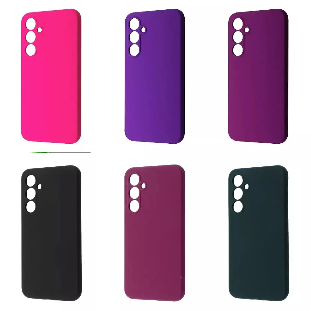 Чохол-накладка Wave Full Silicone Cover для Samsung Galaxy A35 SM-A356 White - фото 2