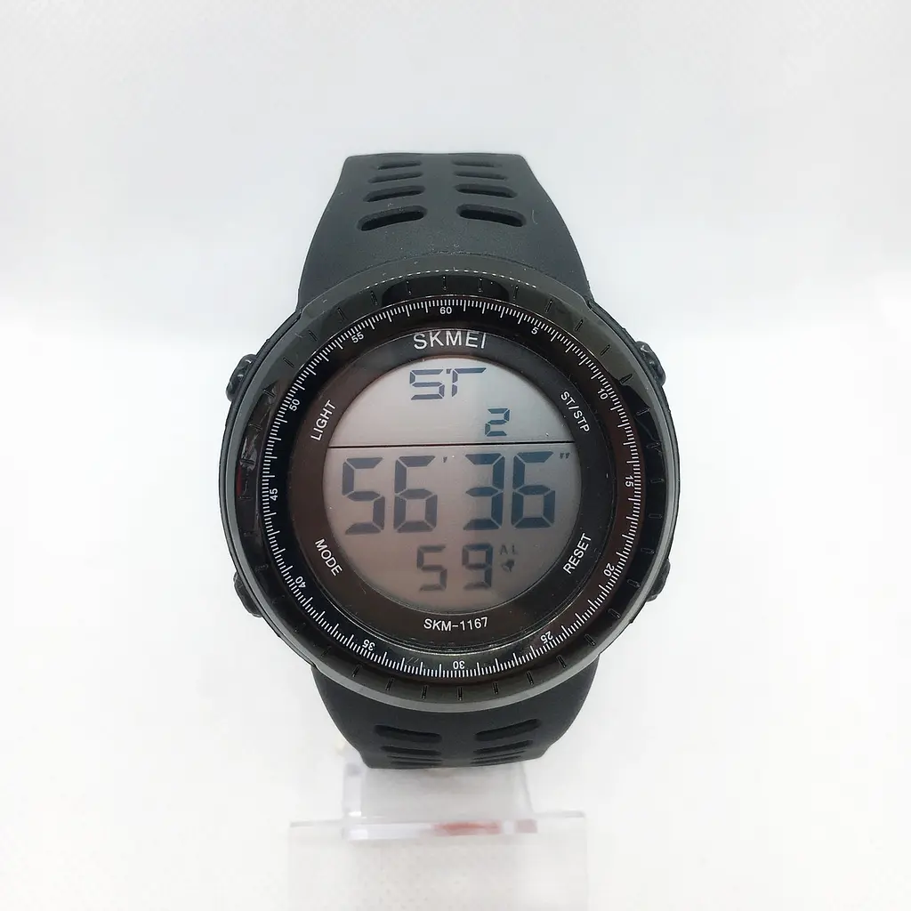 Спортивний годинник чоловічий Skmei 1167 Чорний (IBW336B) - фото 4