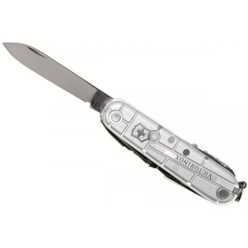 Ніж Victorinox Swisschamp Transparent Silver (1.6794.T7) - фото 6
