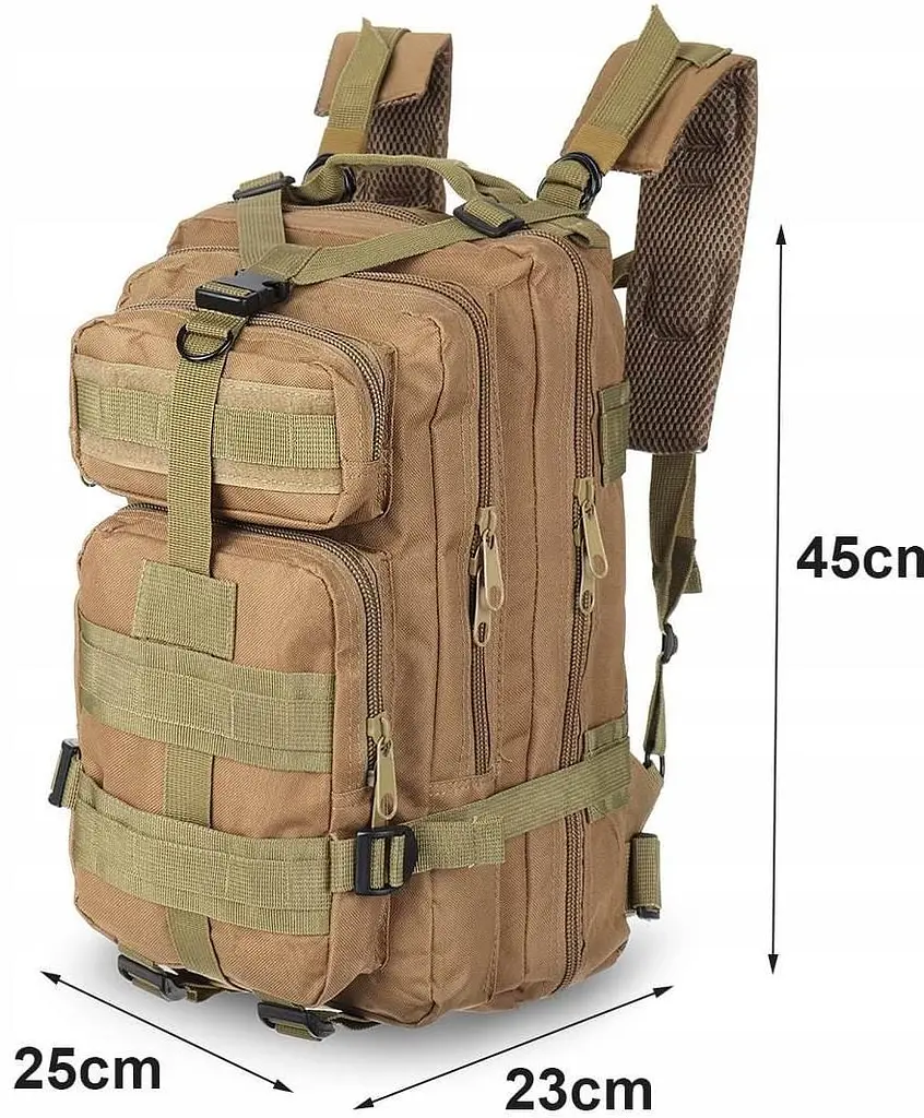Рюкзак тактичний штурмовий, армійський 28L Койот - фото 2