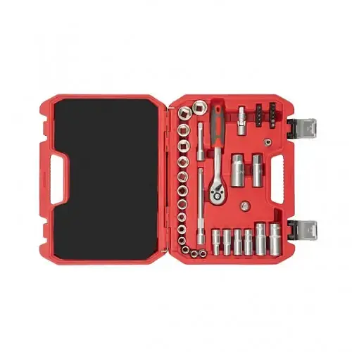 Набор инструментов 3/8" 39 ед. Intertool ET-9039 - фото 3