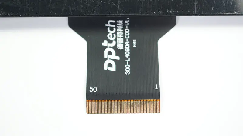 Тачскрін (сенсорне скло) для 300-L4080C-C00-V1.0 9 7 зовнішній розмір 240*185 мм внутрішній розмір 197*148 мм 50 pin чорний - фото 4