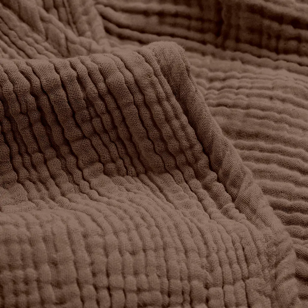 Наволочка Cosas Caramel муслінова 40х60 см карамельна (013Muslin_Caramel_40x60) - фото 5