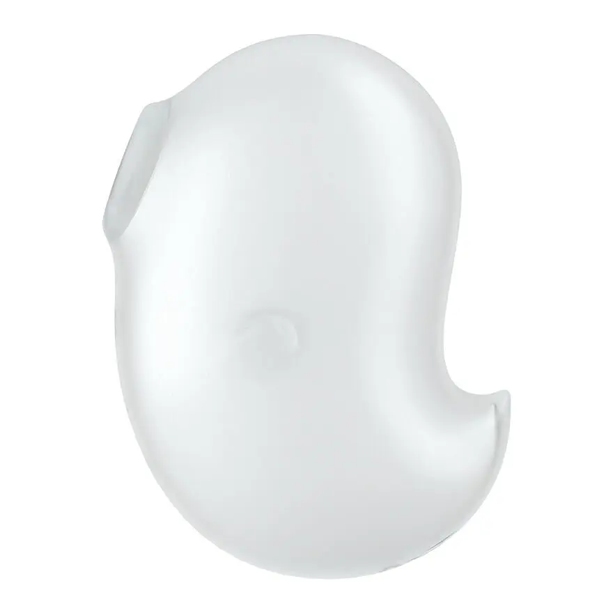 Вакуумний кліторальний стимулятор із вібрацією Satisfyer Cutie Ghost White Satisfyer SX0573 99366 - фото 3