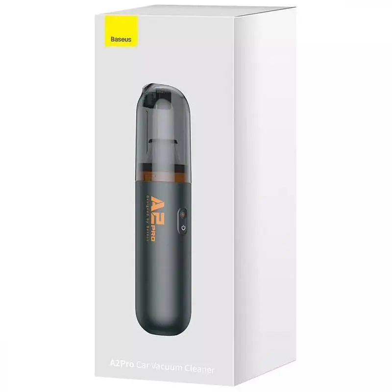 Портативный автомобильный пылесос Baseus A2 Pro (6000 Па) (VCAQ040001) Black - фото 6