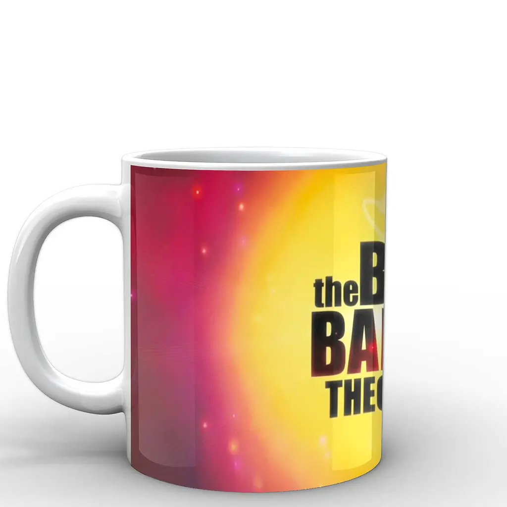 Кружка GeekLand Теория большого взрыва The Big Bang Theory надпись разноцветная BB.002.15 330 мл белая - фото 2