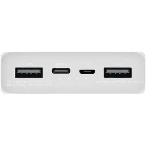 Зовнішній акумулятор Xiaomi Mi PowerBank 3 20000mAh Type-C White (PLM18ZM) (VXN4258CN) - фото 3