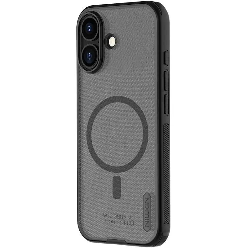 Чохол Nillkin Matte Magnetic Pro для Apple iPhone 17 (6.3) Transparent black - фото 2