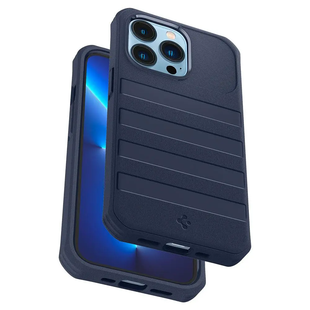 Чохол прозорий протиударний Spigen Geo Armor 360 ACS03292 для iPhone 13 Pro (6.1") Navy Blue - фото 5