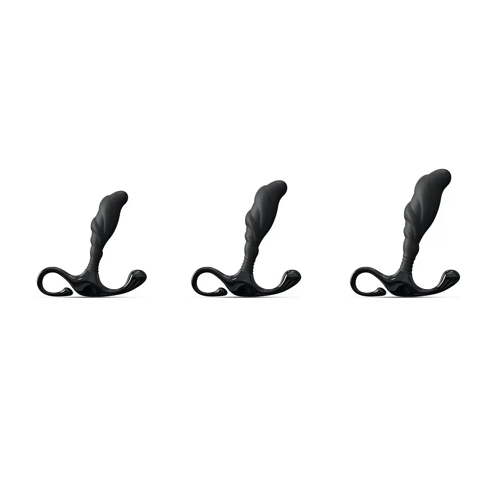 Стимулятор простати Dorcel Expert P S, 10 см чорний - фото 6