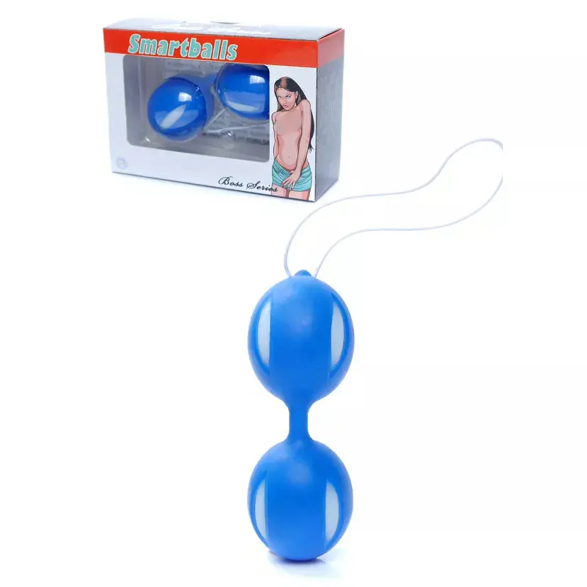 Вагінальні кульки Smartballs Blue Boss Series 67-00018 100026