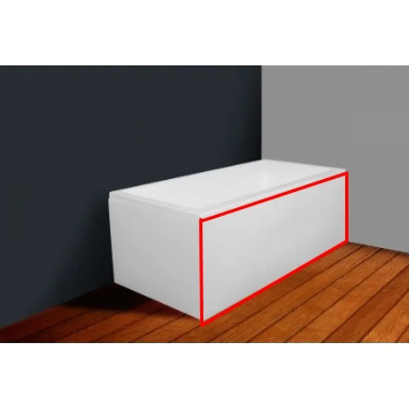 Панель для ванни Radaway Itea 190x58 фронтальна, біла (OBEX.190.58WH) - фото 2