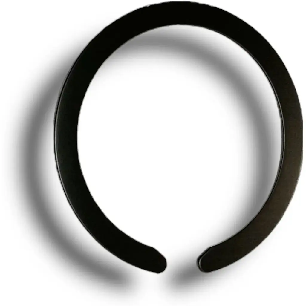 Стальная пластина DK для MagSafe Ring на скотче (Кольцо С / black) - фото 3