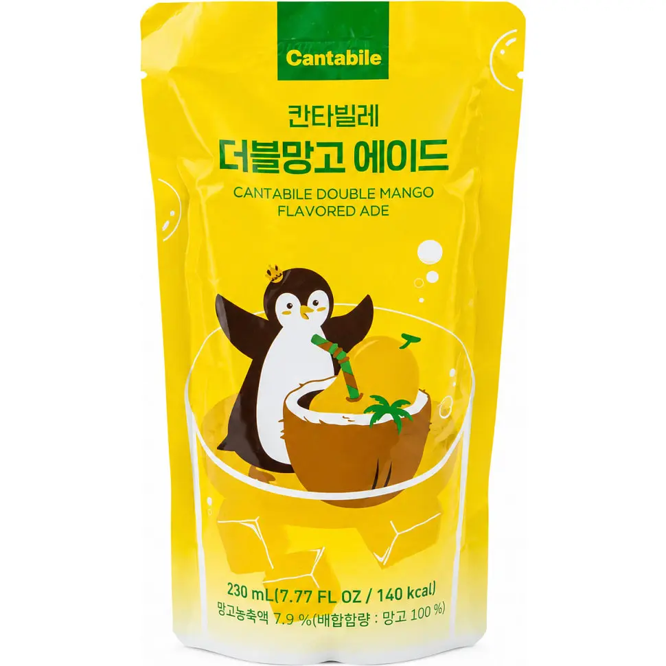 Напій Double Mango Flavored Ade Cantabile 230мл