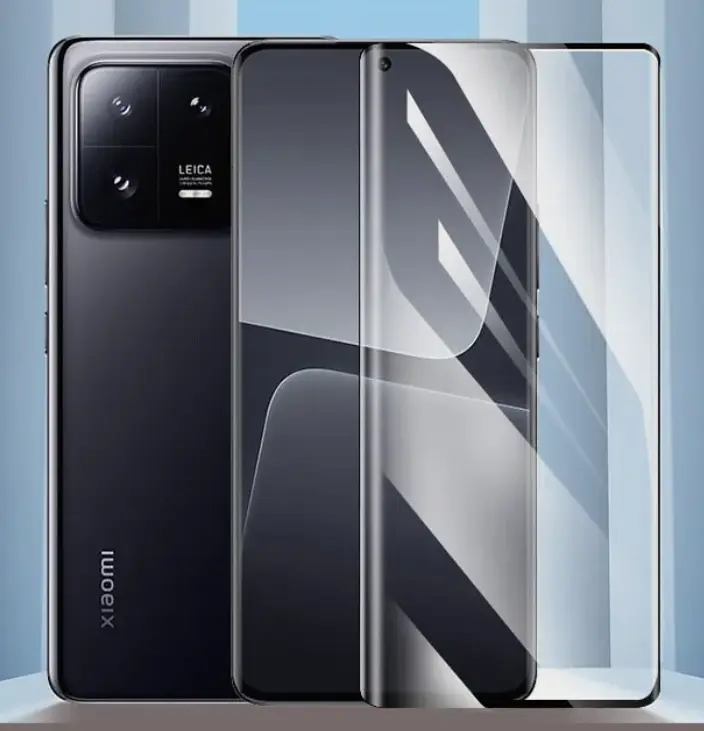 Захисне скло DK Full Glue 3D для Xiaomi 13 Ultra 014138 black - фото 2