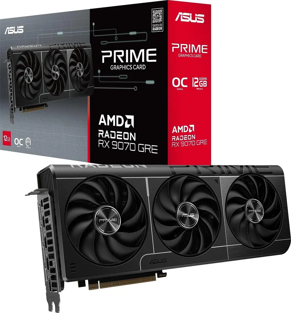 Відеокарта ASUS AMD Radeon RX 9070 12GB GRE PRIME OC (PRIME-RX9070GRE-O12G) (GDDR6, 192 bit, PCI-E v5.0 x16) - фото 10