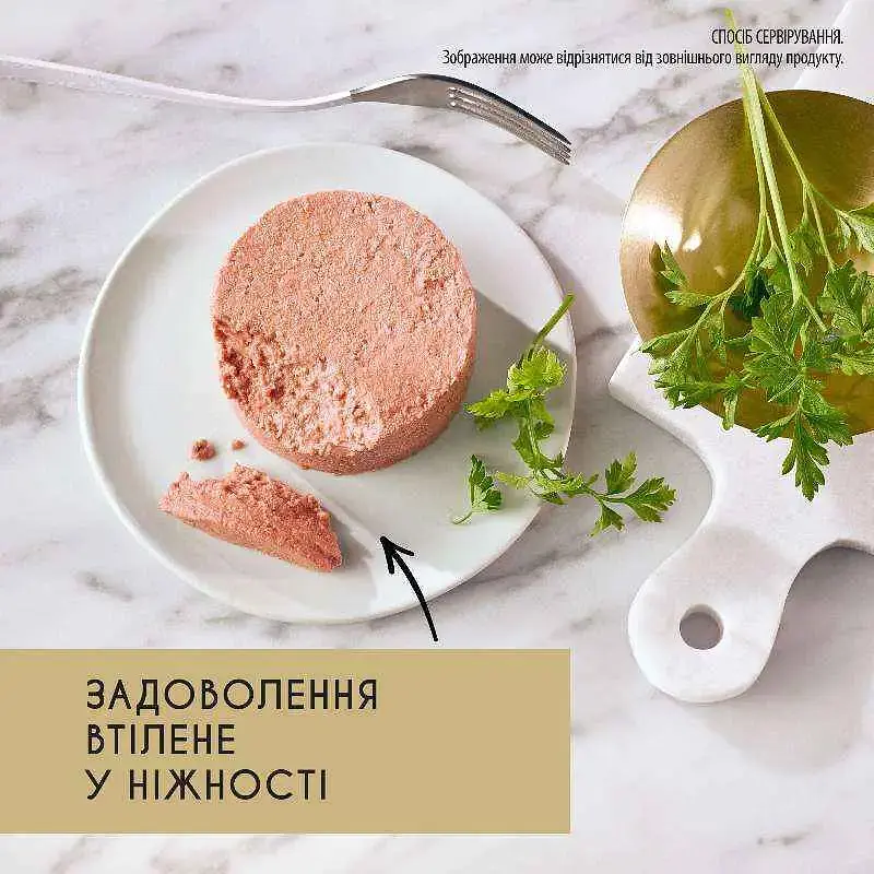 Вологий корм для котів Gourmet Gold паштет з куркою 85 г 12592099 - фото 2