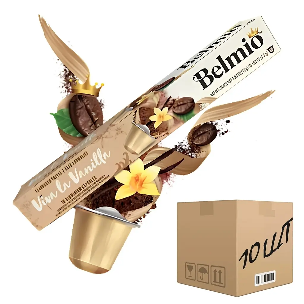 Кава в капсулах Nespresso Belmio Viva La Vanilla 10 шт (ящик 10 шт)