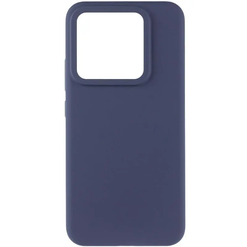 Чехол Silicone Cover Lakshmi (AAA) для Xiaomi 17 Темно-синий / Midnight blue - фото 2