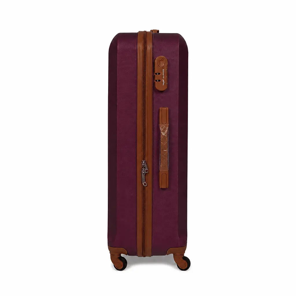 Валіза з ABS пластику Wings GDW01 велика 97л бордова (GDW01-L-Burgundy) - фото 3
