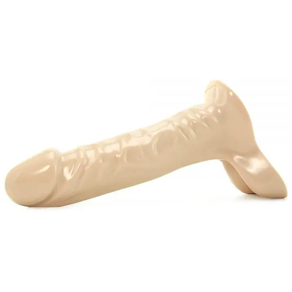 Реалістичний фалоімітатор Doc Johnson Ballsy Super Cock 7, 21х4.5 см (тілесний) - фото 4