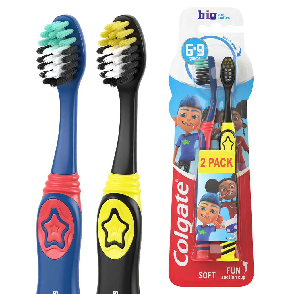 Зубна щітка Colgate дитяча м’яка 2 шт. - фото 3