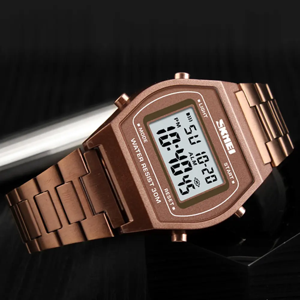 Наручний годинник 1328CG Coffee Gold Skmei acs0030809 - фото 3
