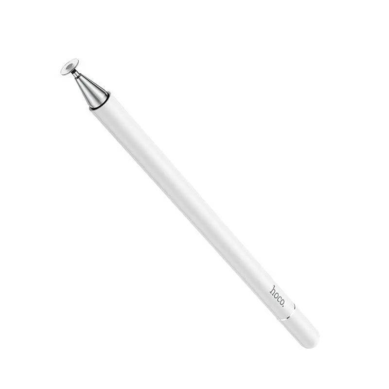 Стилус Hoco Fluent series universal capacitive pen GM103 місткісний білий - фото 2