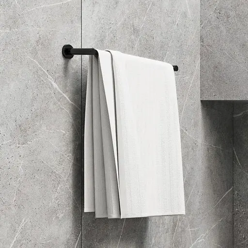 Тримач для рушника Omnires Modern Project black matt MP60214BL Чорний матовий - фото 2