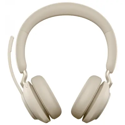 Навушники Jabra Evolve2 65 USB-A MS Stereo Beige (26599-999-998) - фото 2