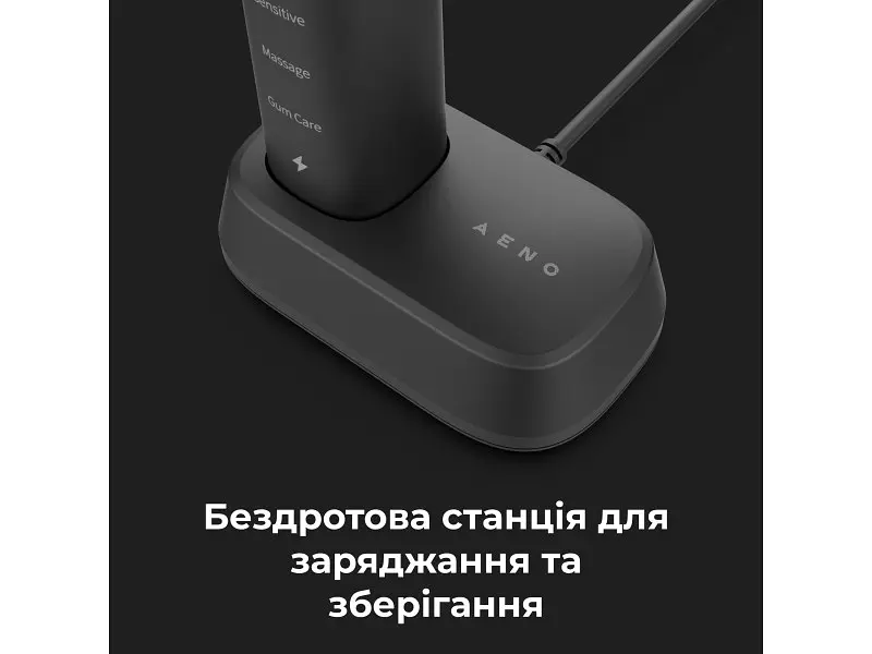 Електрична зубна щітка AENO DB6 Black (ADB0006) - фото 7