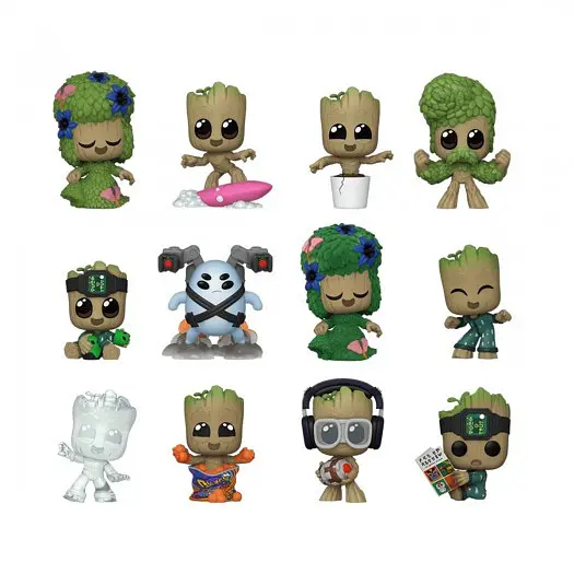 Коллекционная фигурка Funko Mystery Minis - Я есть Грут (в асорт., в диспл.) - фото 2