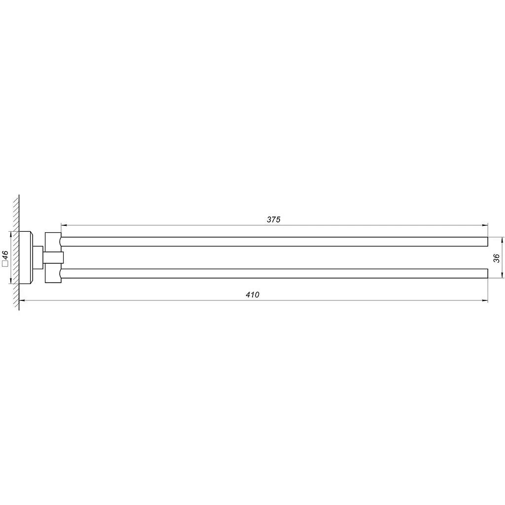 Тримач рушників TOPAZ TКВ 9931 - фото 3