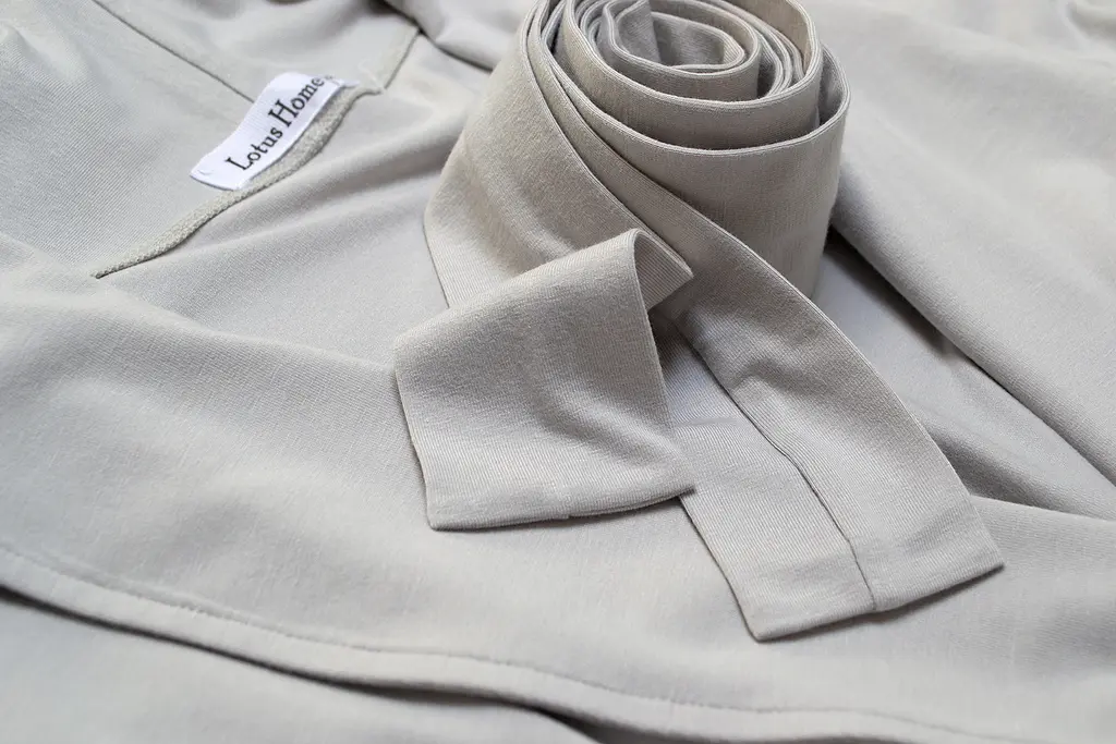 Халат Lotus Home - Affi grey S/M - фото 2