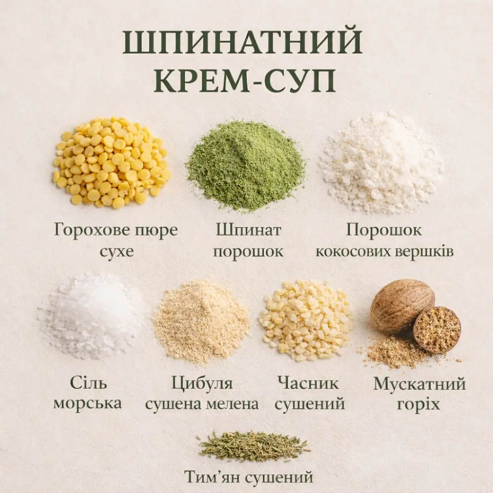 Набір натуральних крем-супів Street Soup Big Set 52 порції 2,6 кг - фото 8