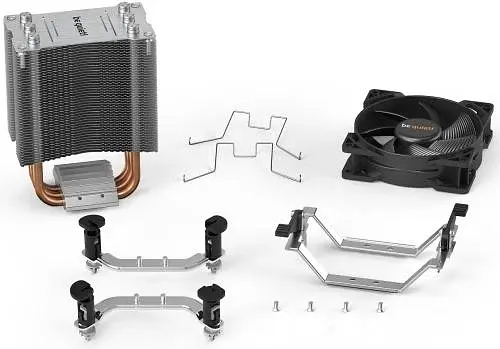 Кулер для процесора Pure Rock Slim 2 (BK030) 2066/2011/1200/115x/AM4/AM2(+)/AM3(+)/FM1/FM2 be quiet! teh0027815 - фото 4