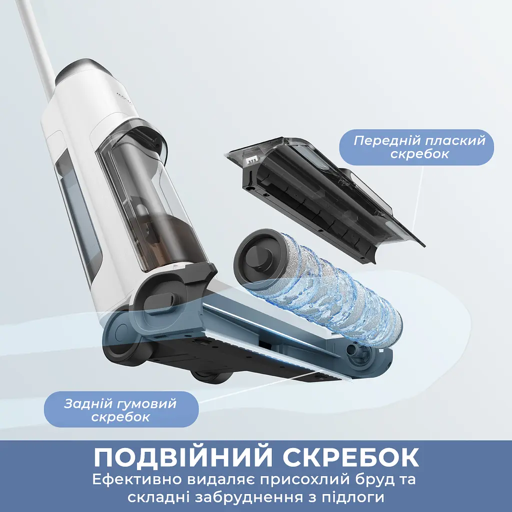 Бездротовий миючий пилосос MOVA K10 Pro - фото 9