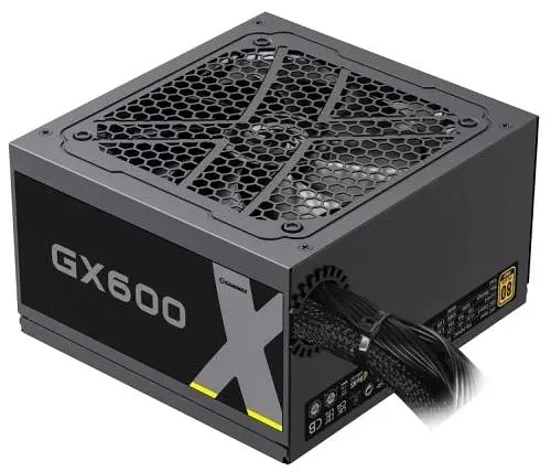 Блок живлення 600 Вт, GX-600, Black, 80+ Gold GameMax teh0028897