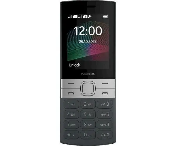 Кнопковий Телефон Nokia 150 2023 Dual Sim TA-1582 чорний (6438409089724) - фото 3