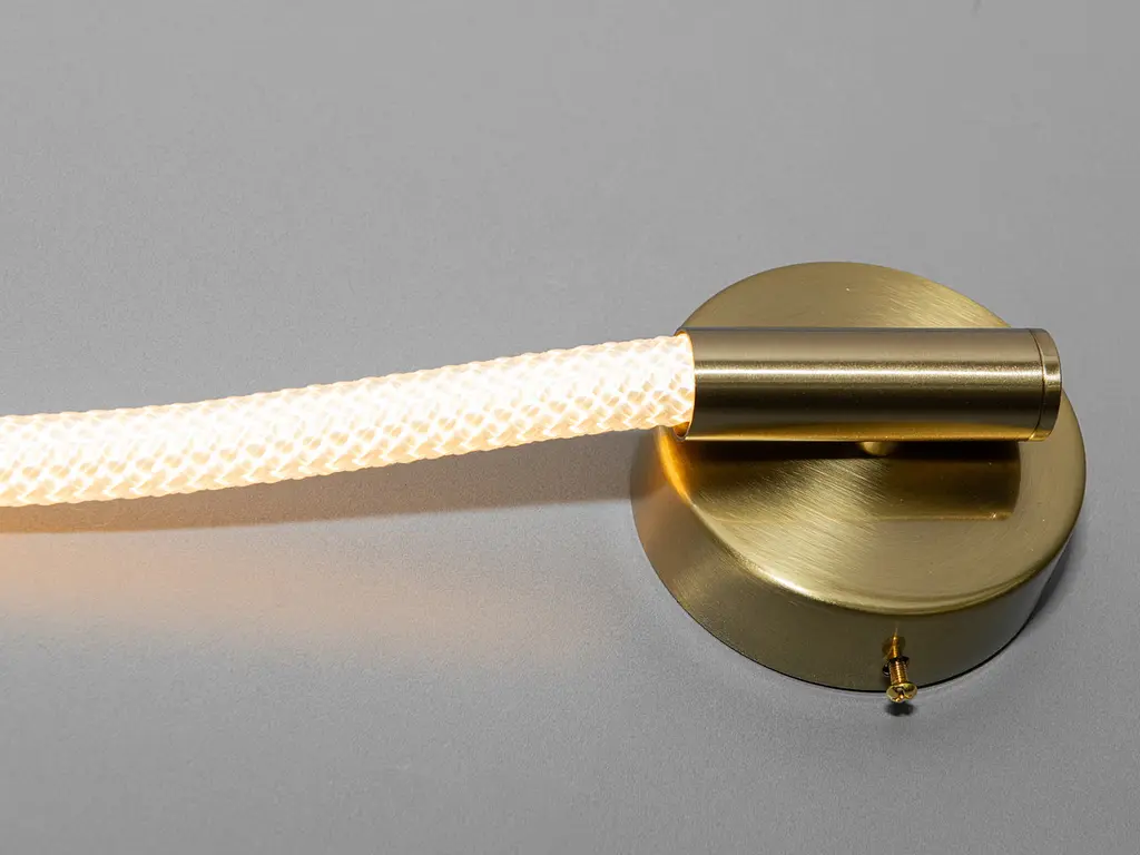 Светильник LED Diasha 9600-GAB Веревка 10W бронза современный лофт для коридора гостиной спальни - фото 3
