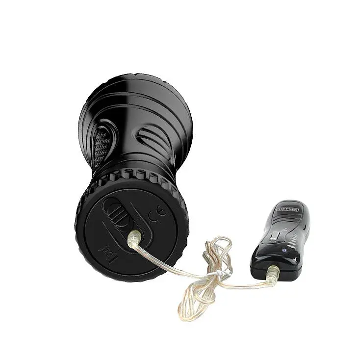 Мастурбатор Baile Vibrating Pussy з вібрацією, 23х8,6 см - фото 9