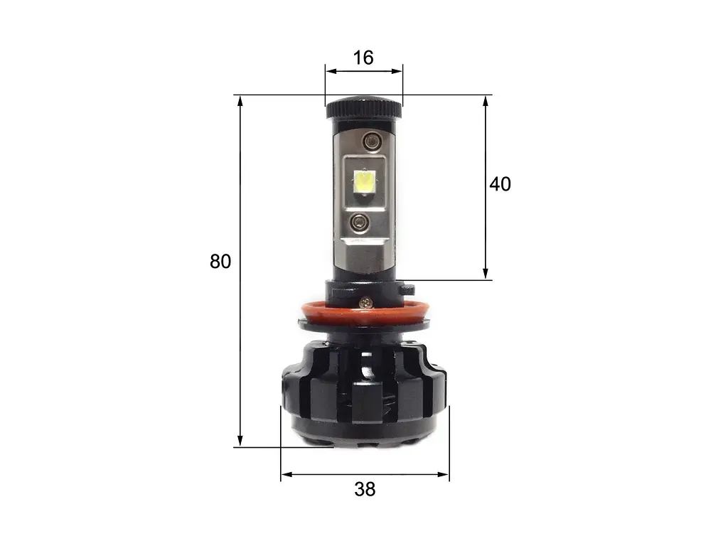 Комплект світлодіодних ламп Sho-Me G1.4 H11 40W - фото 2
