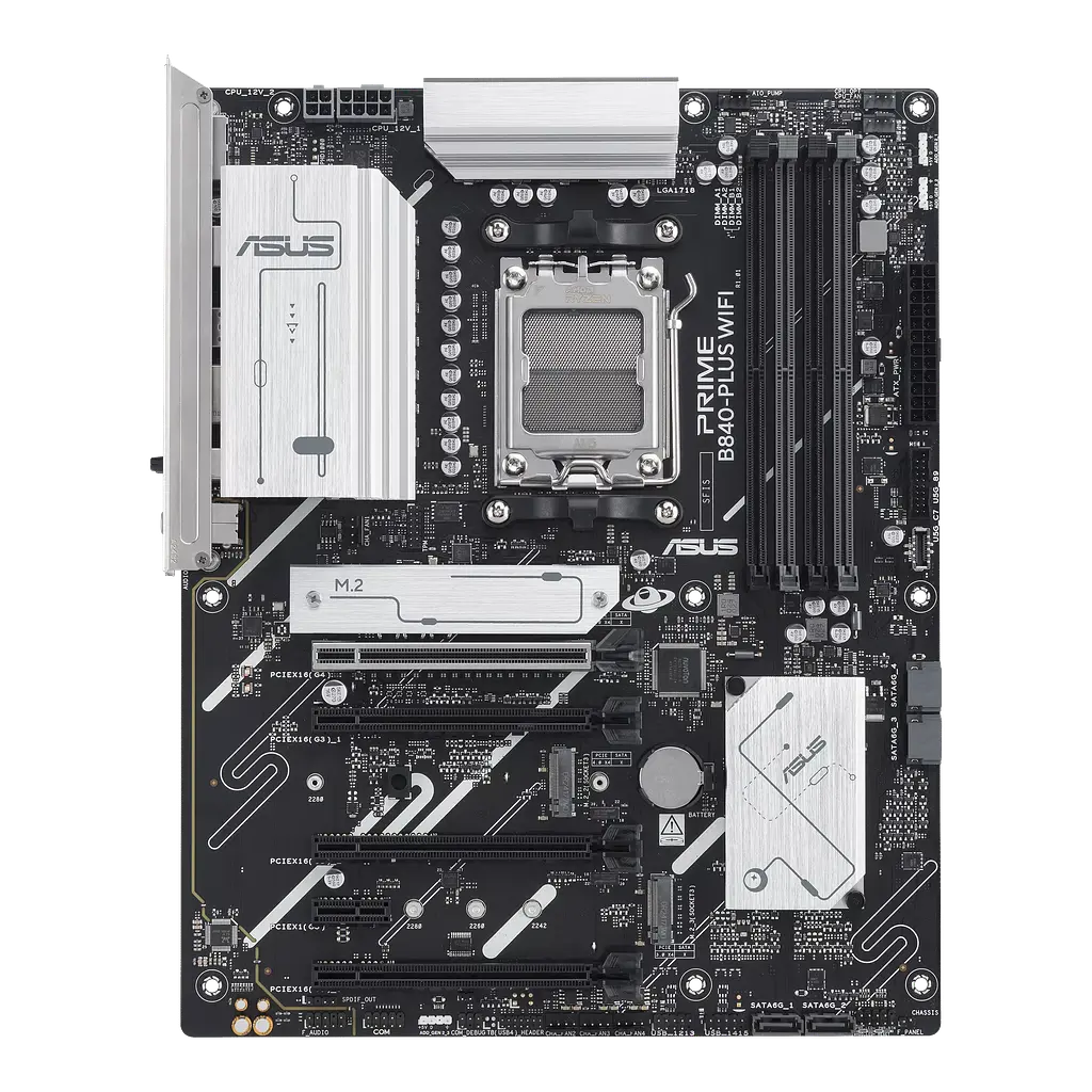 Материнcька плата Asus B840-Plus Prime Wi-Fi Socket AM5 (PRIME B840-PLUS WIFI) - фото 6