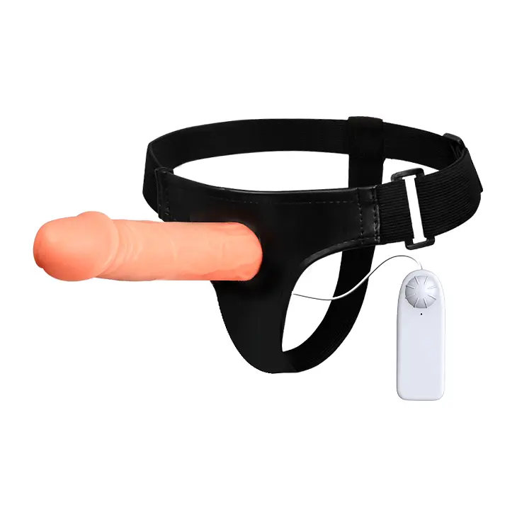 Страпон - Baile Jessica Strap On Vibrating, 17 см - фото 2