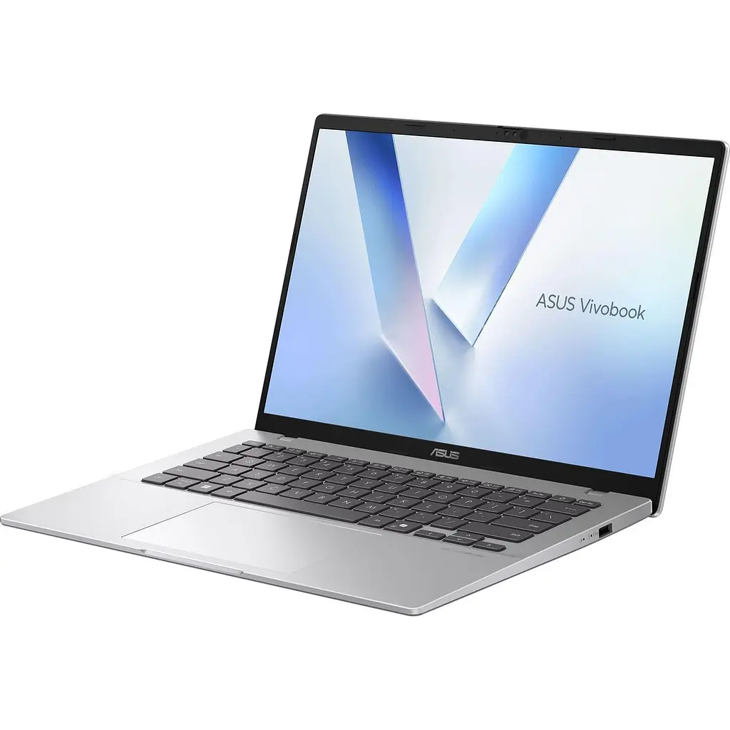 Ноутбук ASUS Vivobook 14 M1407KA-LY232 (14 FMI, Ryzen 5 AI 330, 16 GB, 512 SSD, UMA, DOS) Cool Silver (90NB15H3-M00DX0) - фото 2
