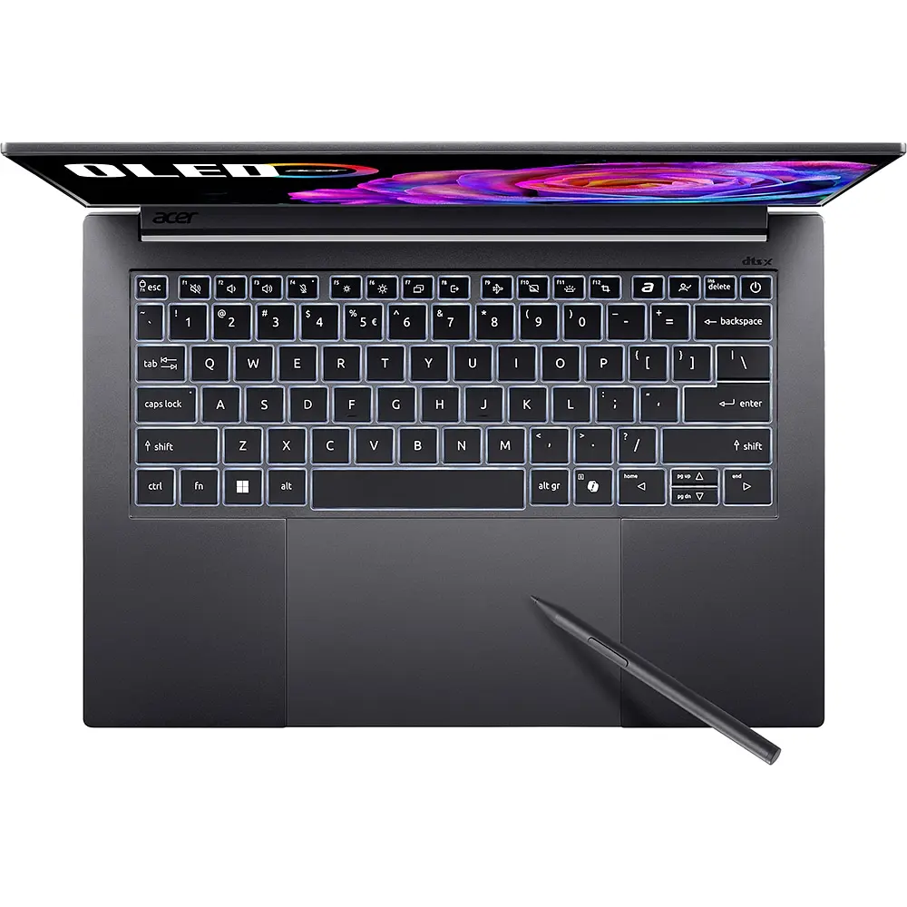 Ноутбук ACER Swift X 14 OLED SFX14-73G-91ZL, Intel Core Ultra 9 285H до 5.4GHz, 14.5" 2.8K, 32GB, SSD 2TB, NVIDIA GeForce RTX 5060 8GB, Windows 11 Home - фото 3