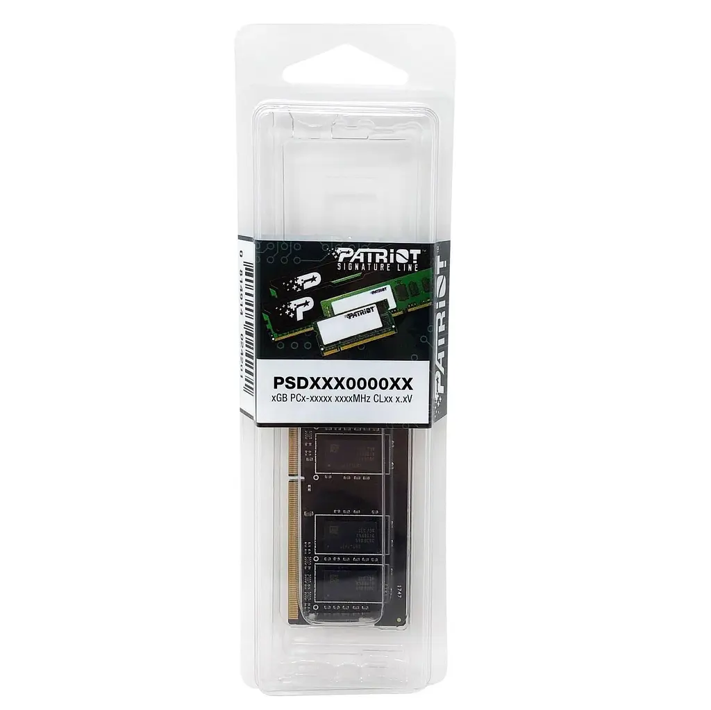 Модуль пам'яті Patriot DDR4 8Gb 3200MHz Sodimm (PSD48G320081S) - фото 4