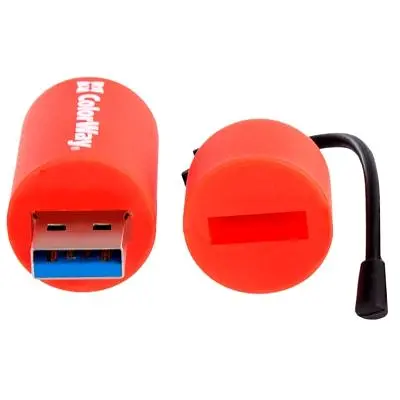 USB флеш накопитель ColorWay Fire 64 GB USB 3.0 Red (CW-USBFE64) - фото 5